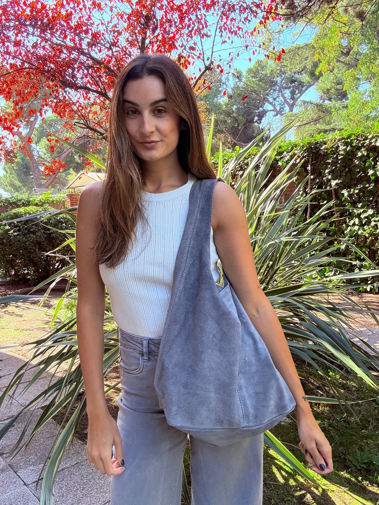 BOLSO 'SLOUCHY' PIEL