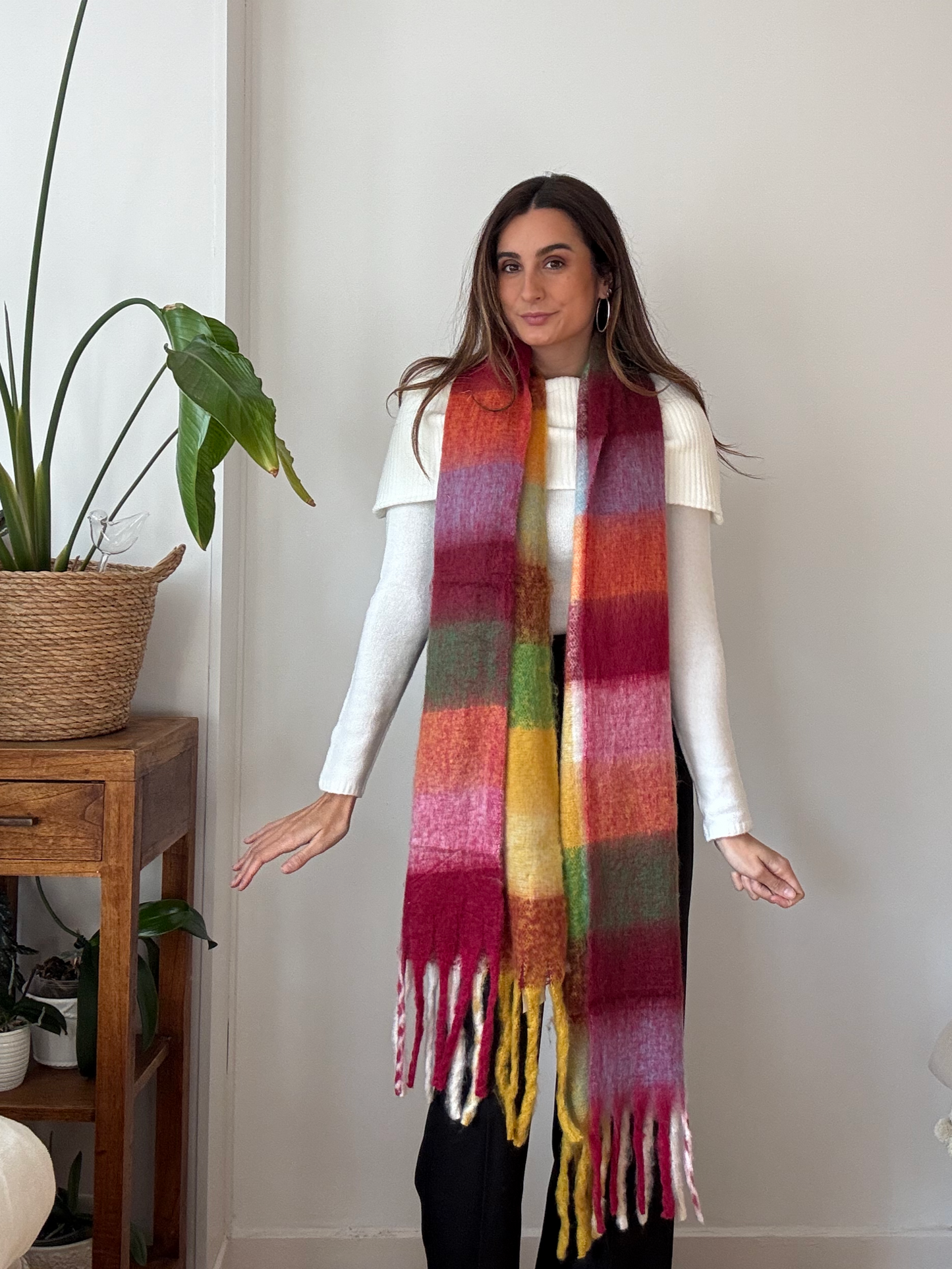 BUFANDA MULTICOLOR XL
