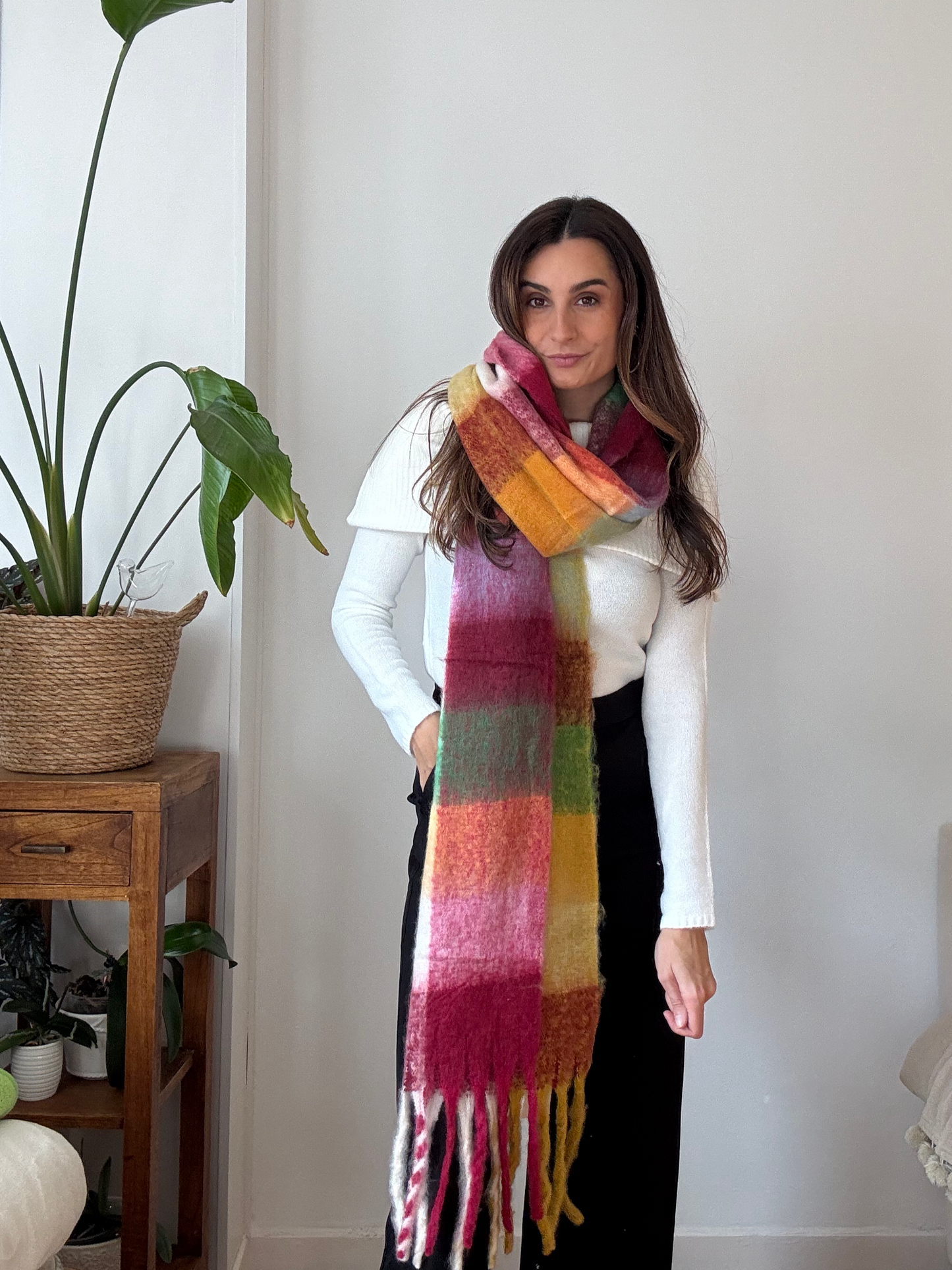 BUFANDA MULTICOLOR XL
