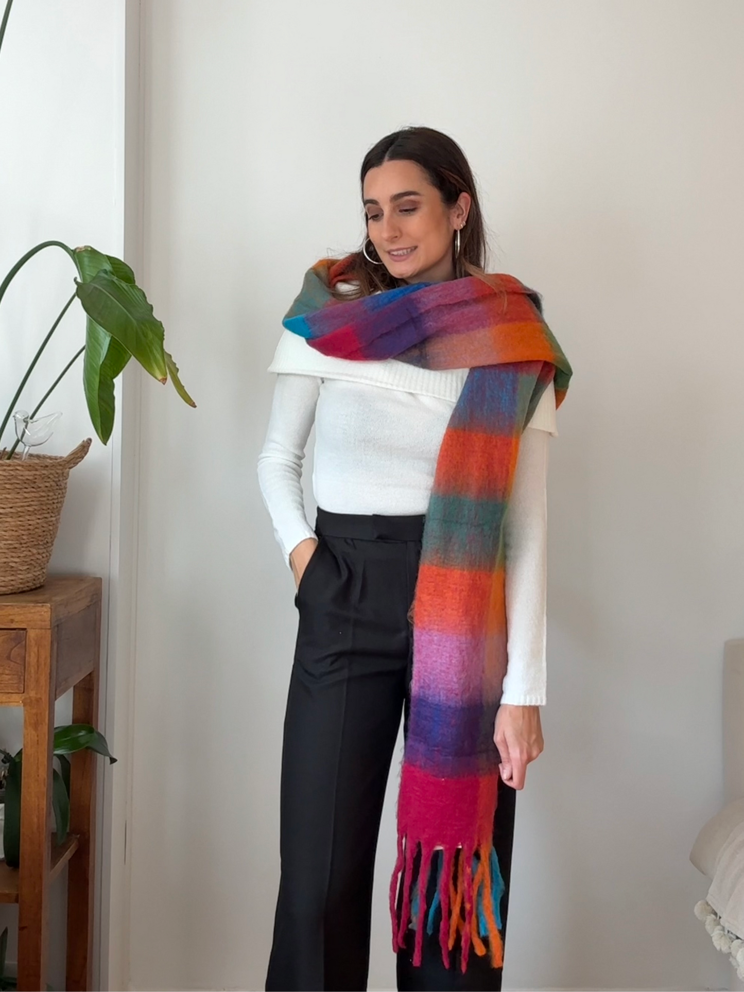 BUFANDA MULTICOLOR XL