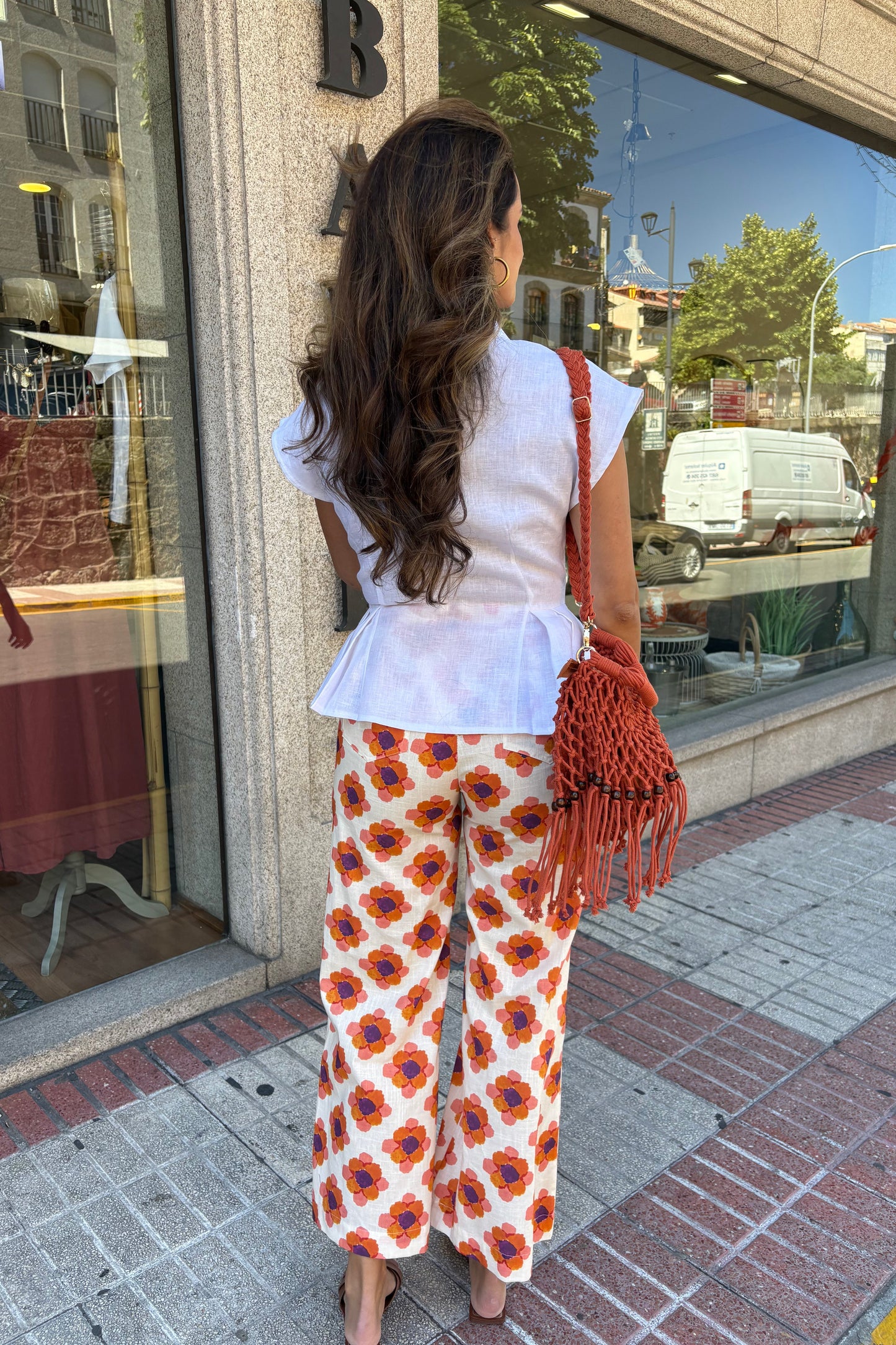 PANTALÓN ESTAMPADO FLORES
