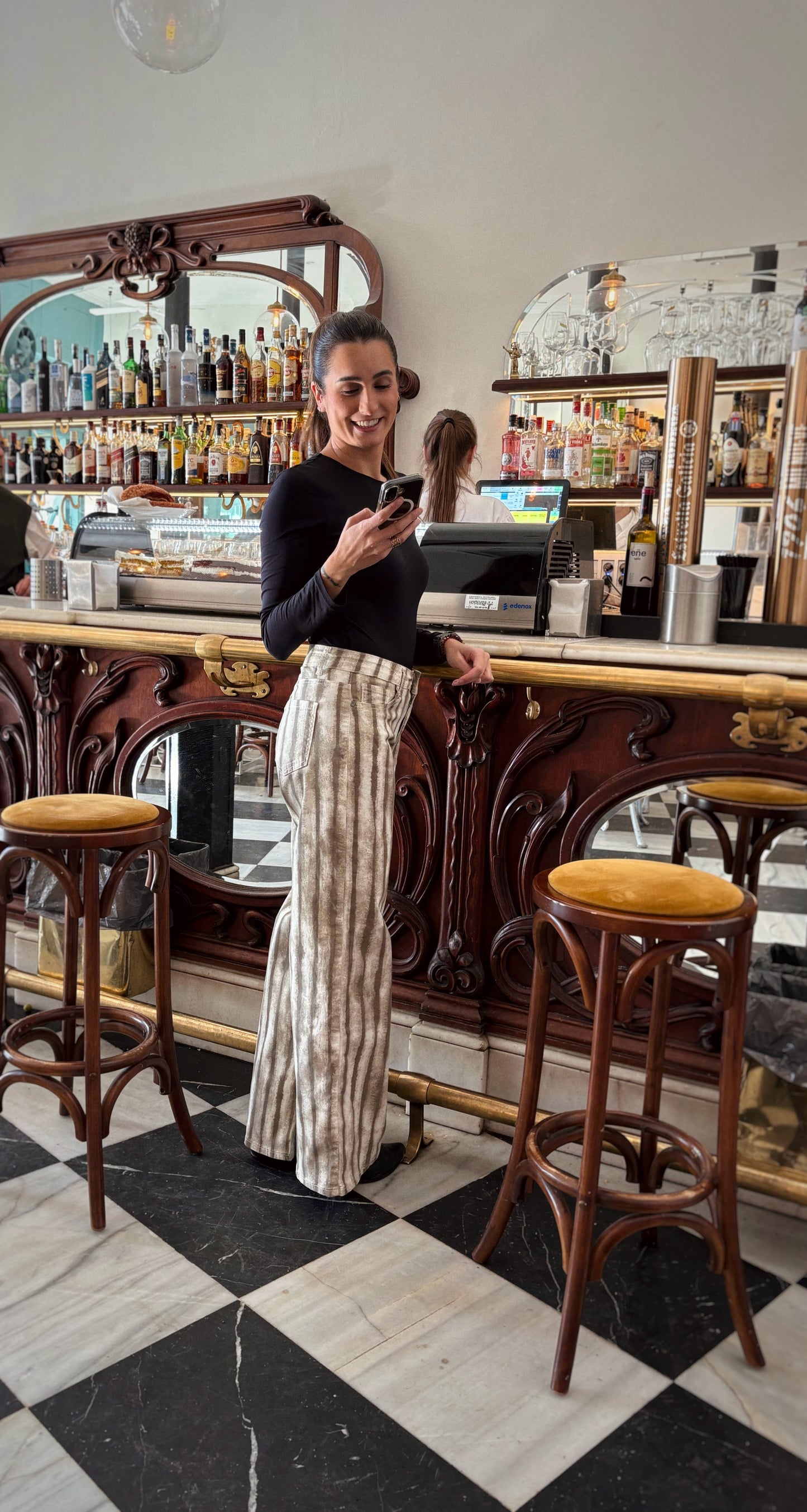 JEANS ESTAMPADOS WIDE LEG