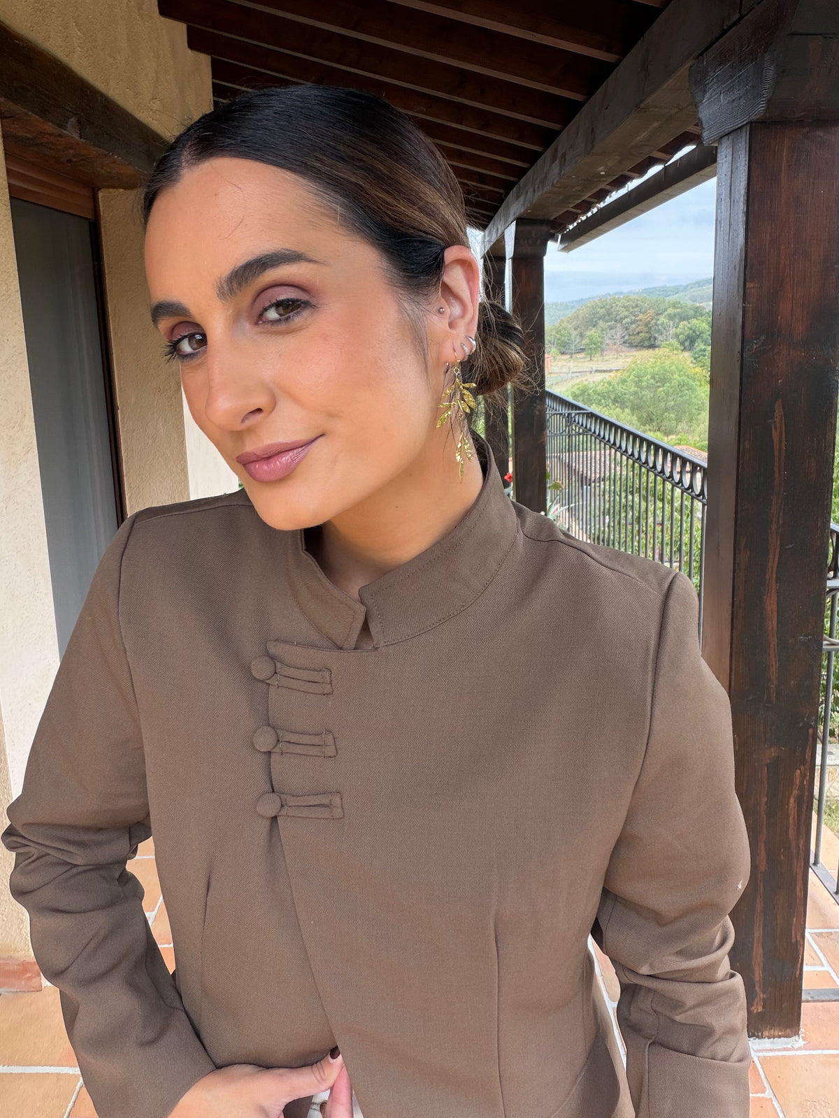 BLAZER MARRÓN