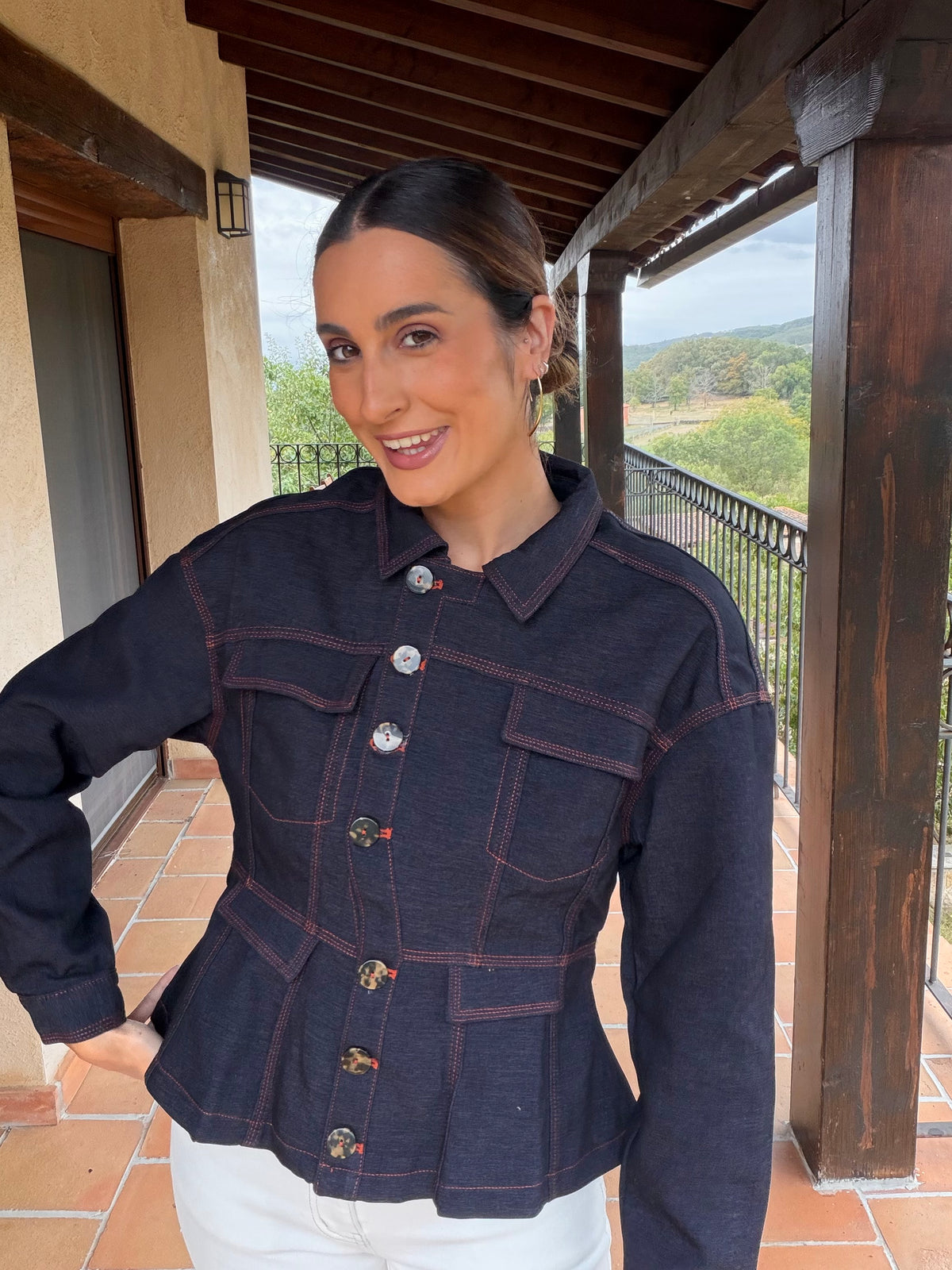 CHAQUETA DENIM