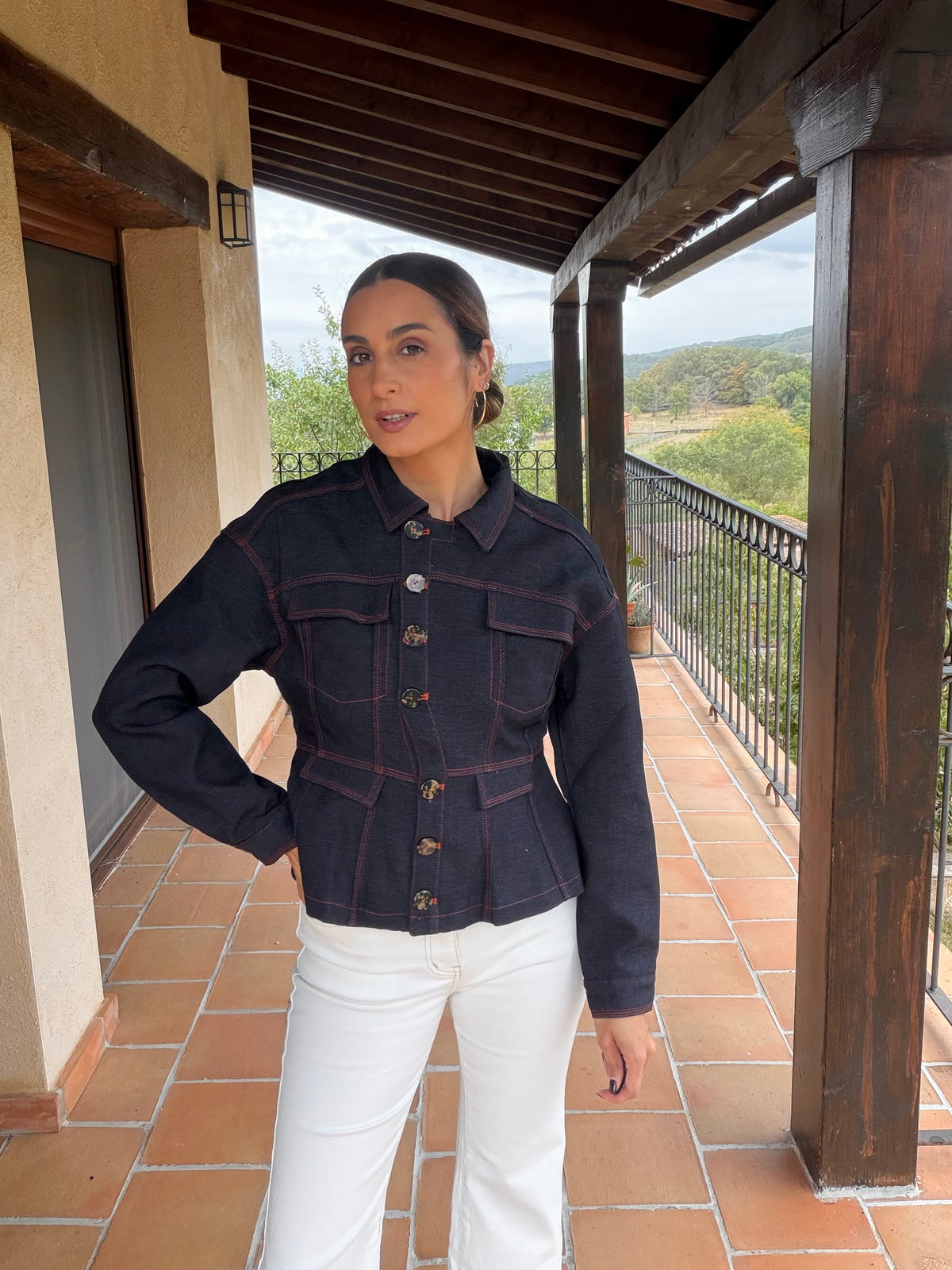 CHAQUETA DENIM
