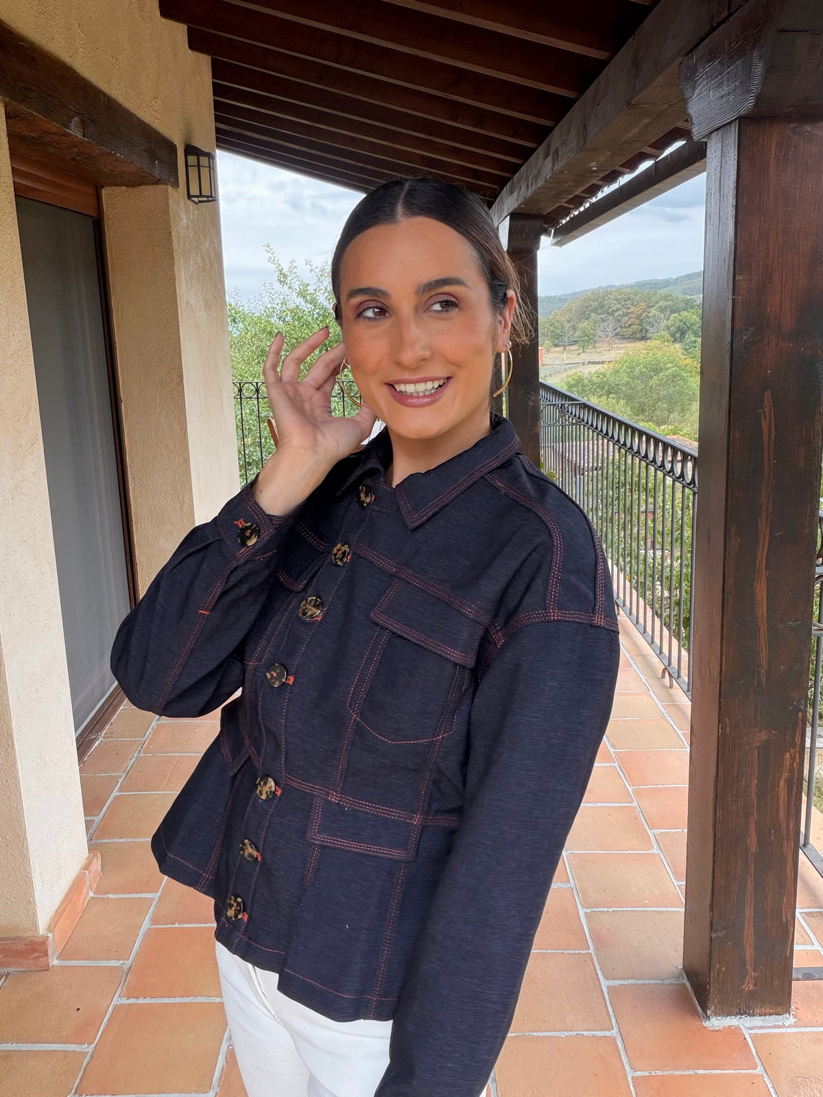 CHAQUETA DENIM