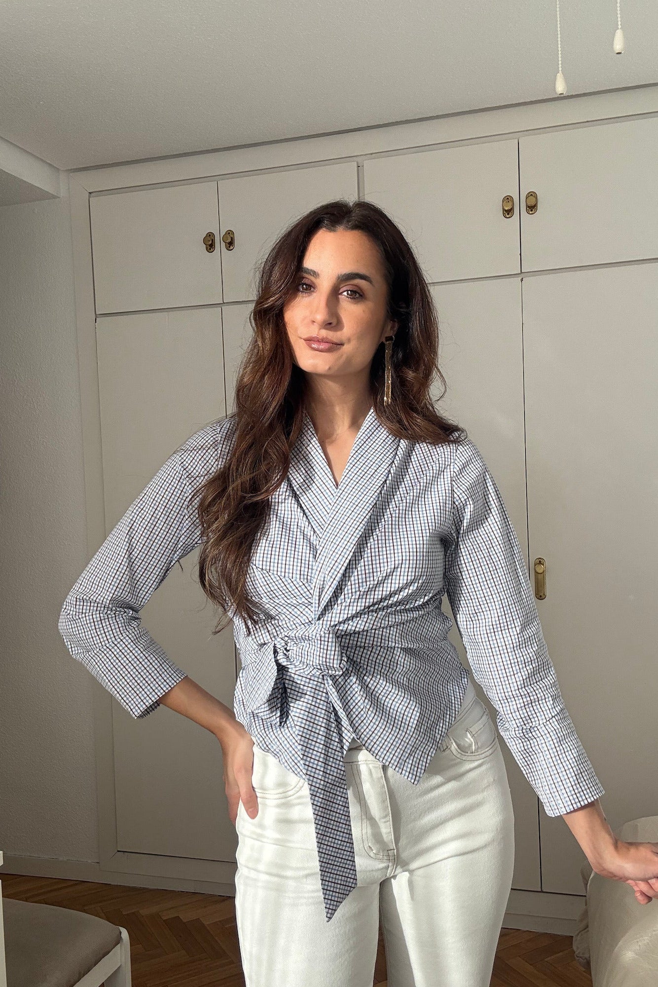 CAMISA CRUZADA LAZO