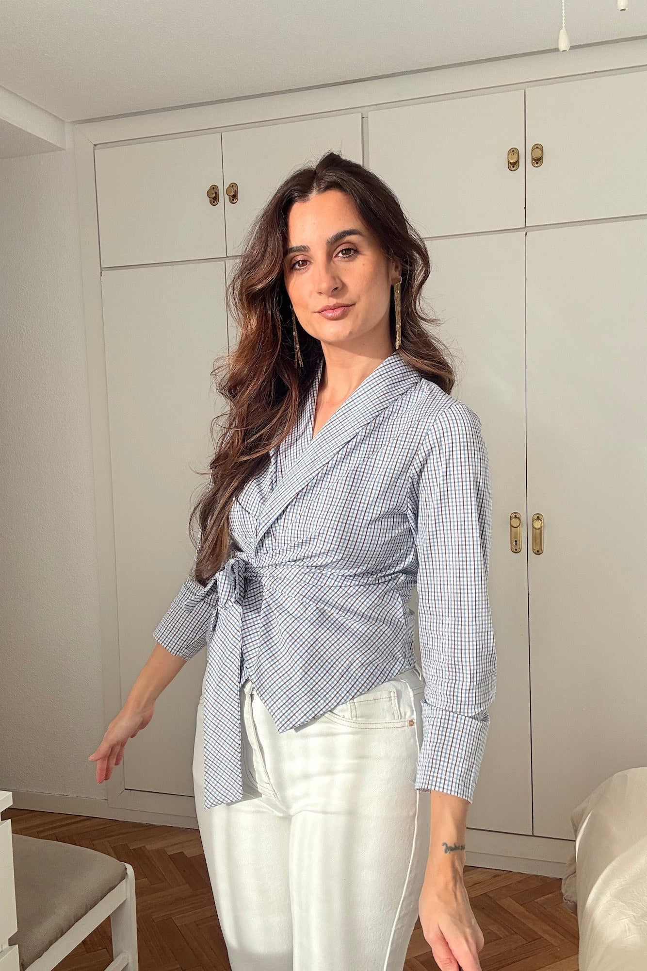 CAMISA CRUZADA LAZO