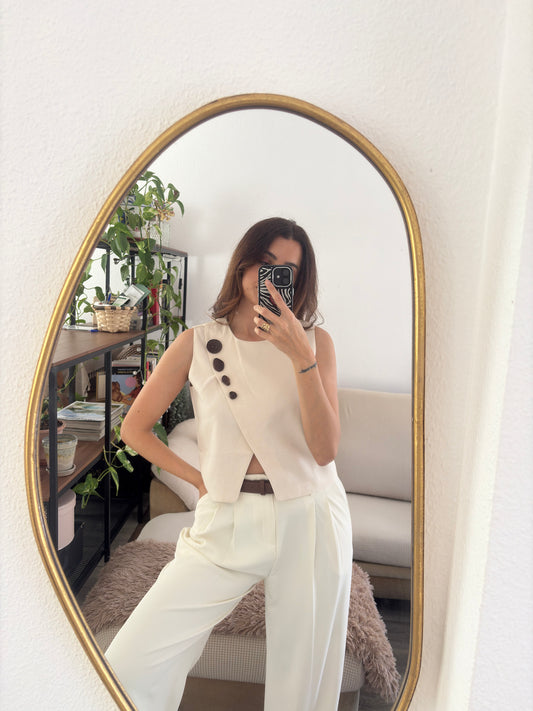 TOP CRUZADO DETALLES MADERA