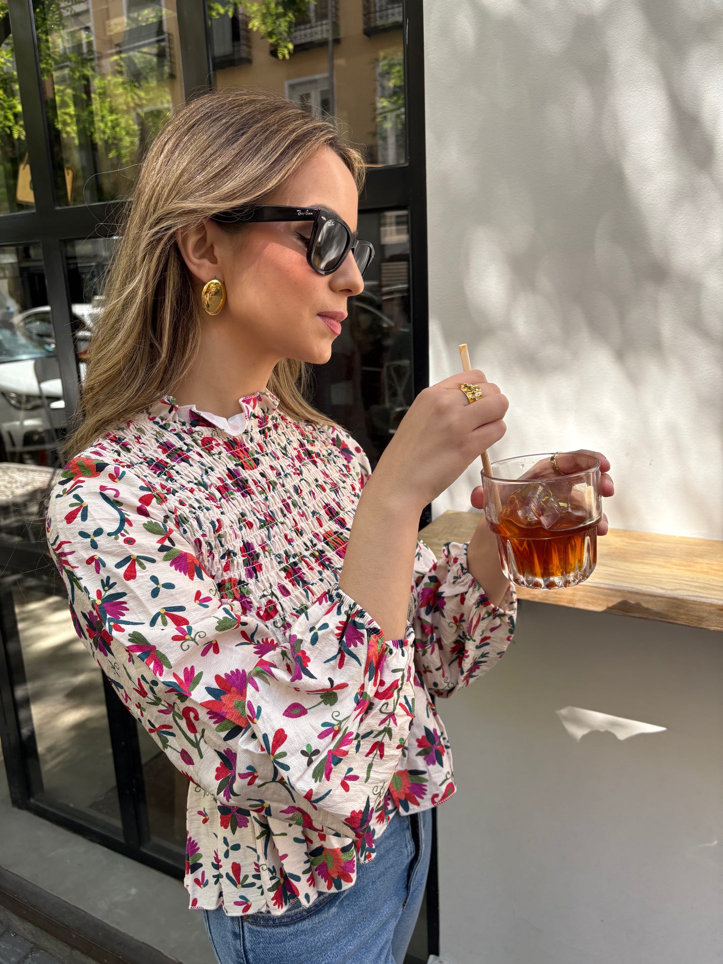 BLUSA ESTAMPADA