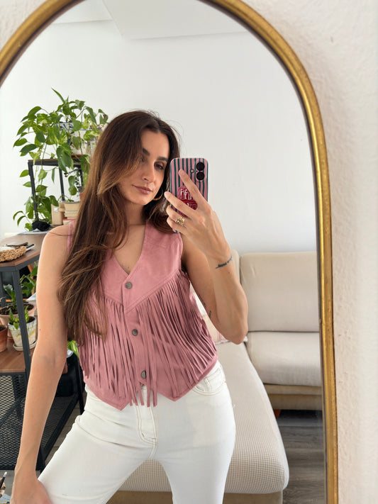 CHALECO ROSA