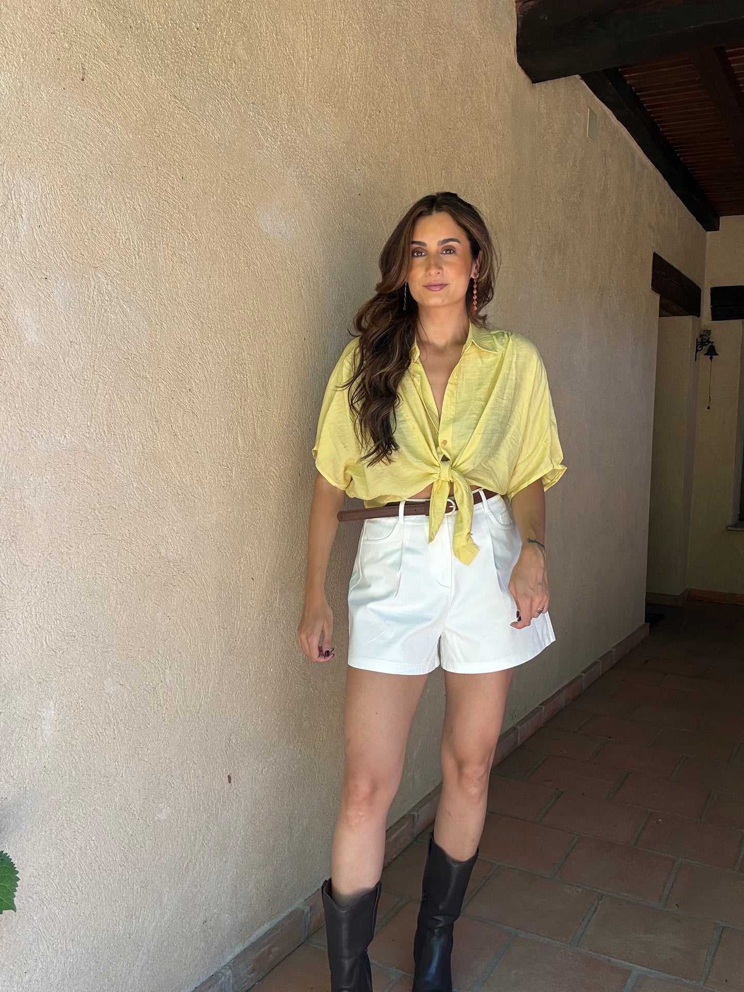 BLUSA CON BOTONES
