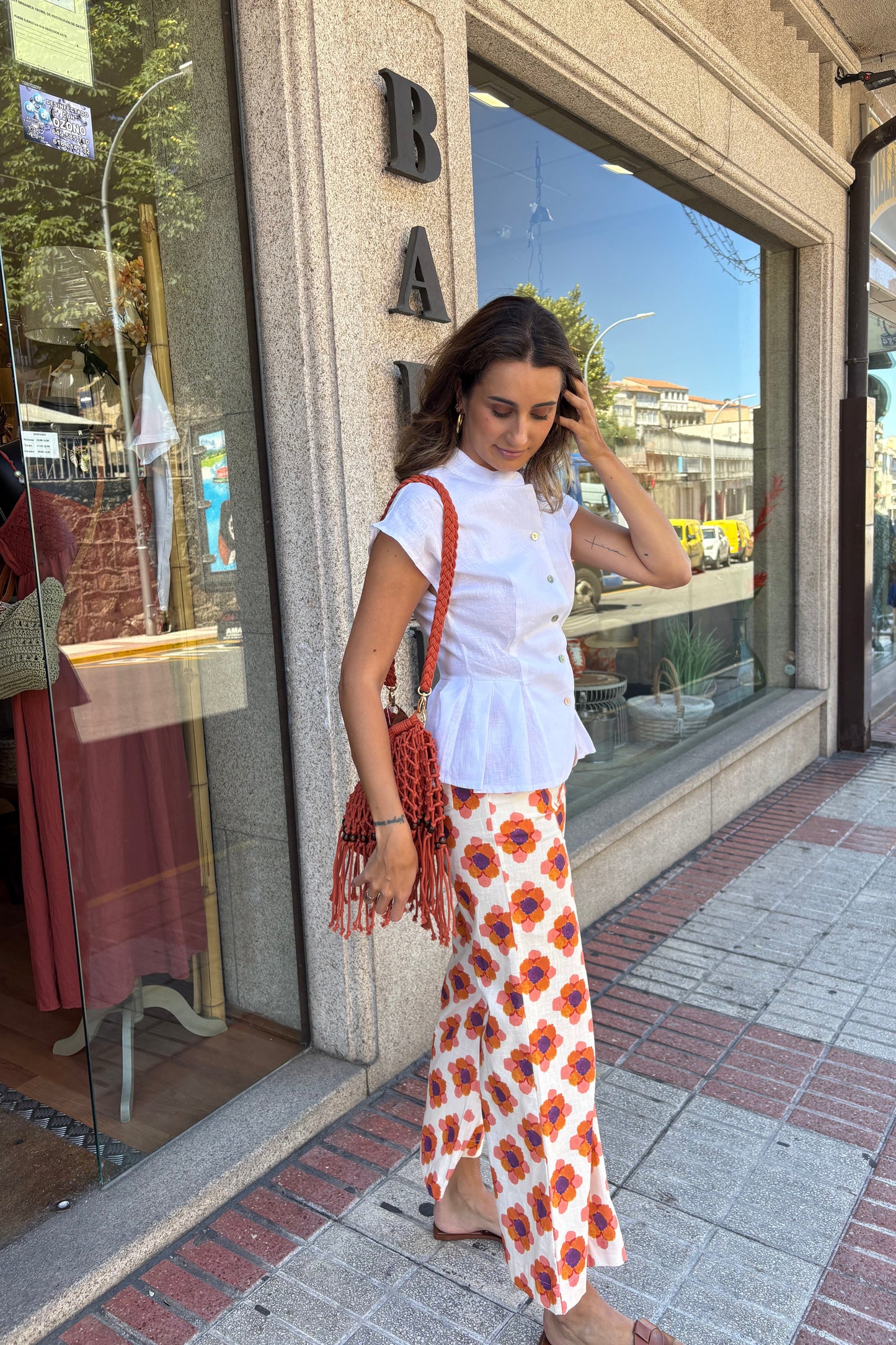 PANTALÓN ESTAMPADO FLORES