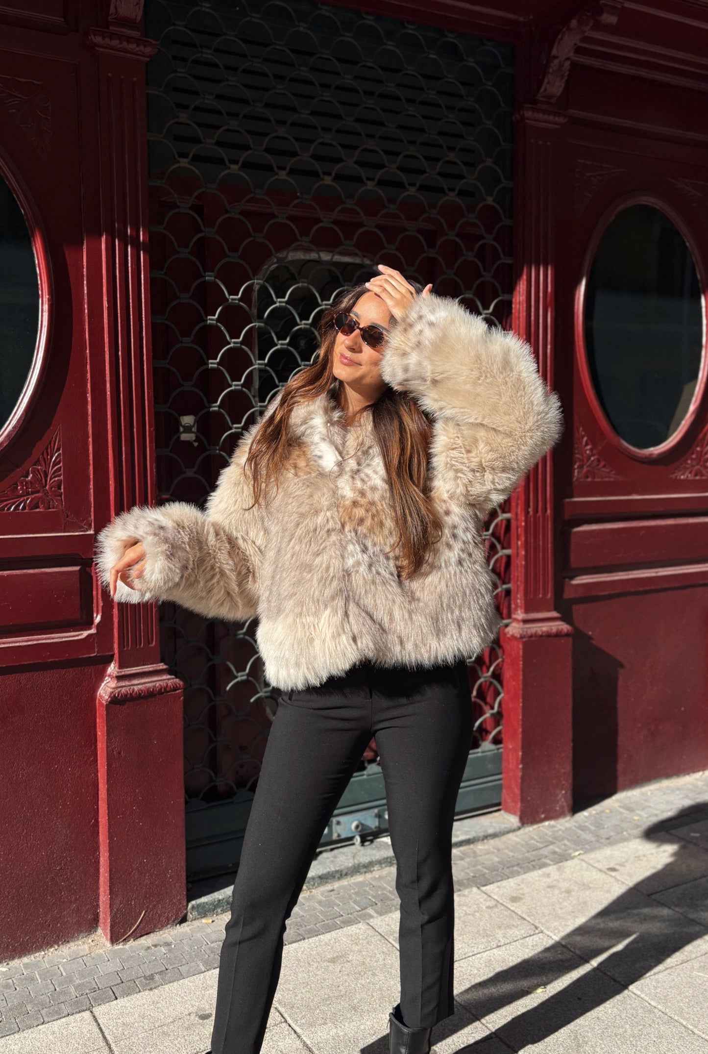 ABRIGO TOPOS EFECTO PELO