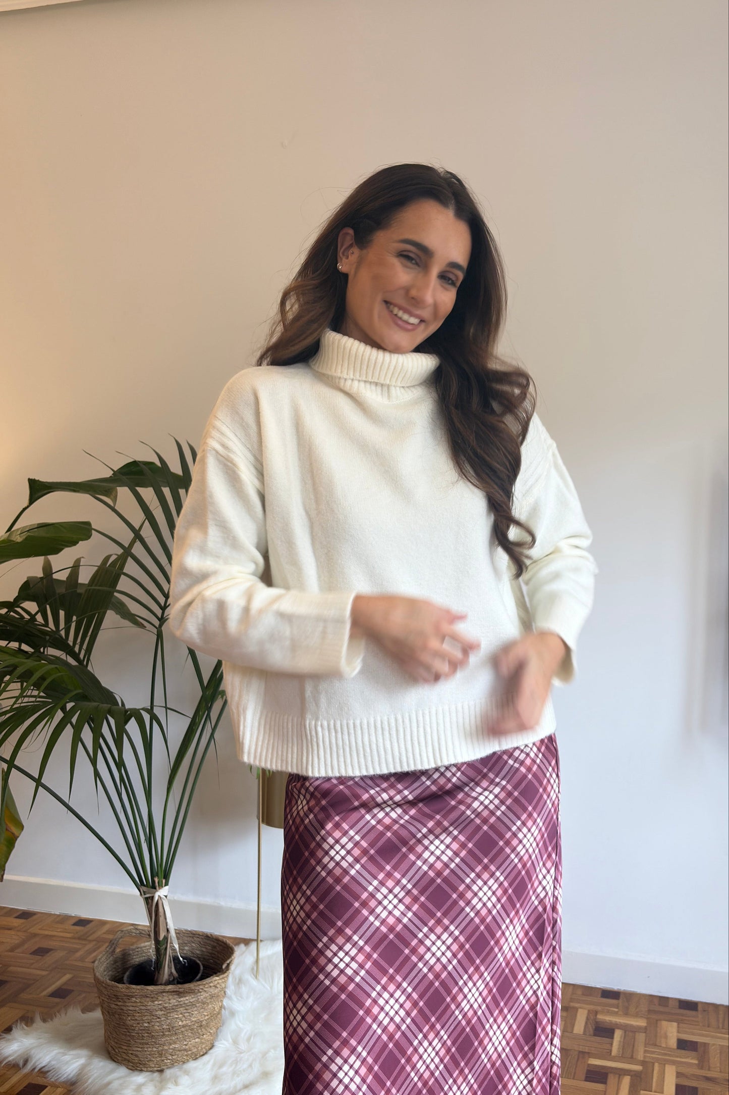 JERSEY PUNTO SOFT CUELLO SUBIDO