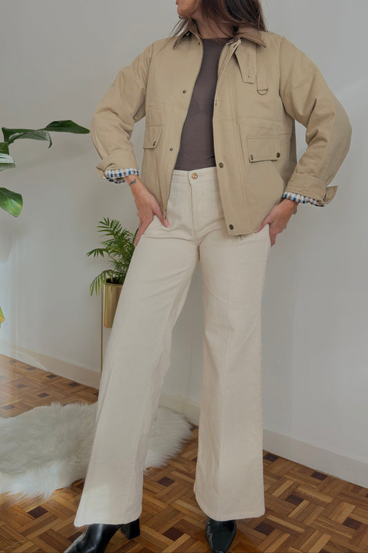 PANTALÓN PANA FLARE